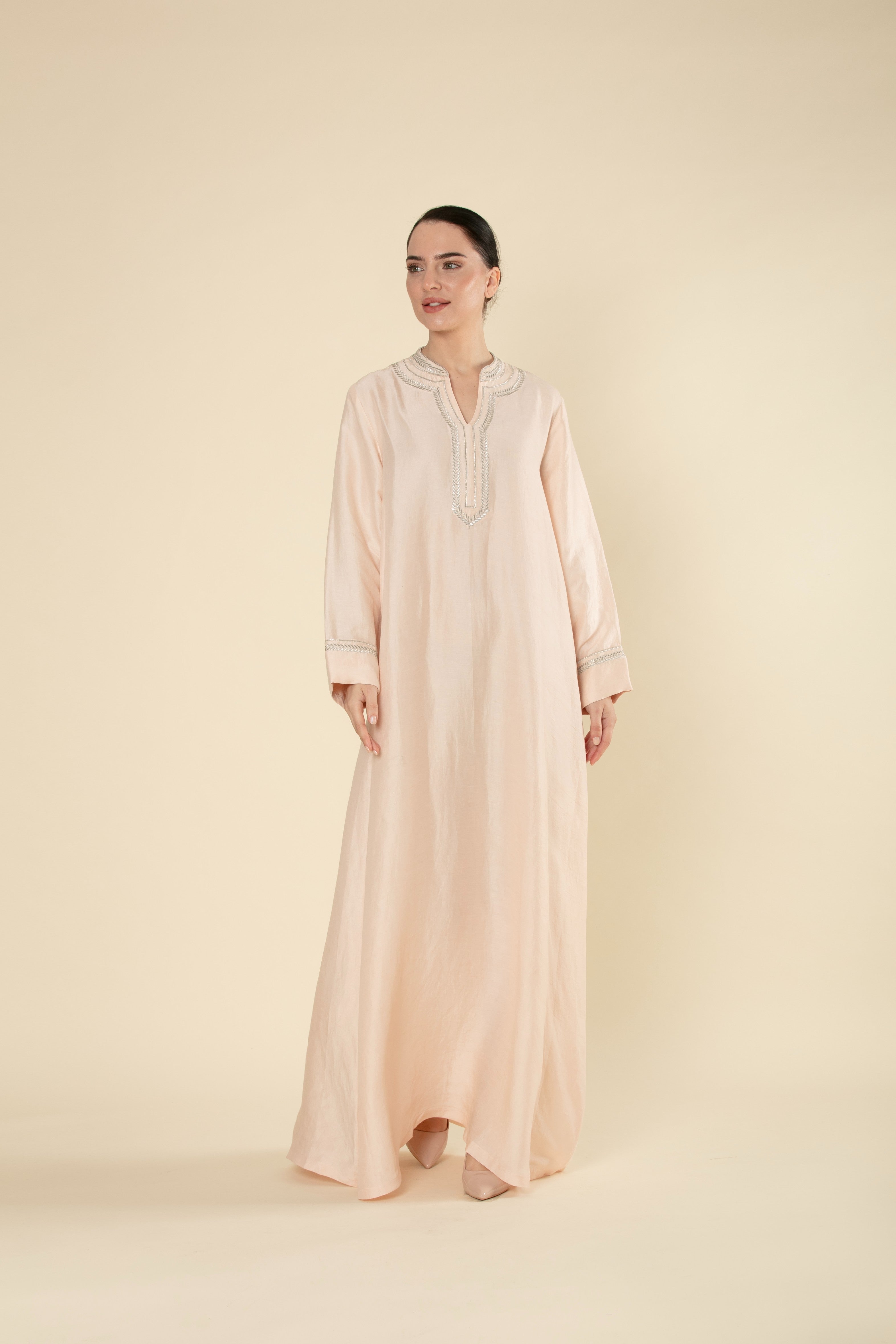 Blush Radiance Jalabiya