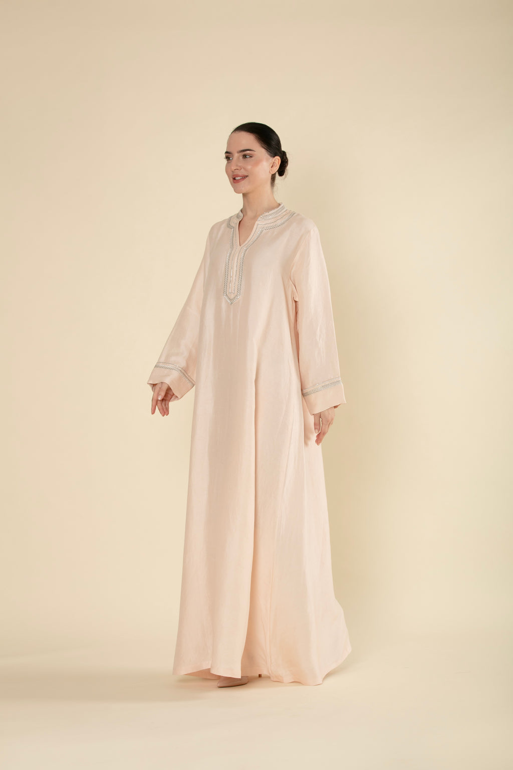 Blush Radiance Jalabiya