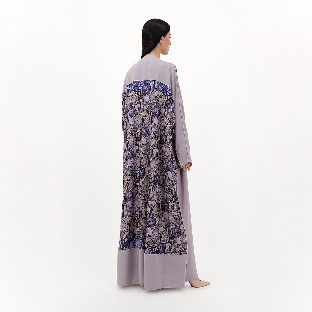 Floral Cascade Abaya