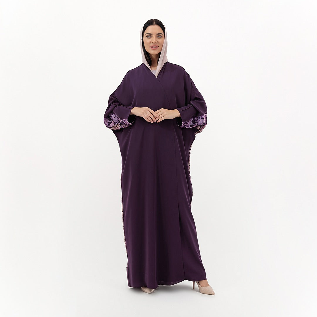 Floral Cascade Abaya