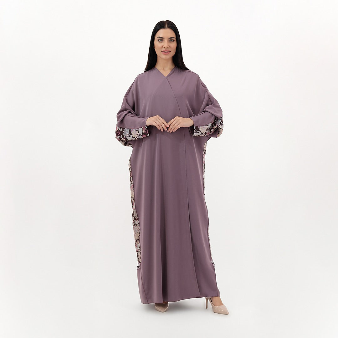 Floral Cascade Abaya