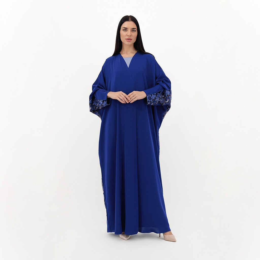 Floral Cascade Abaya