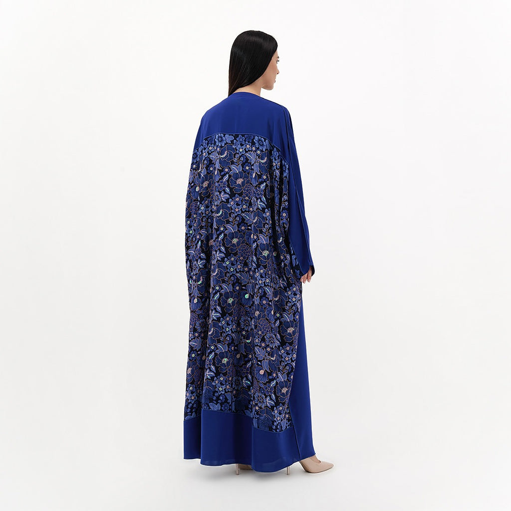 Floral Cascade Abaya