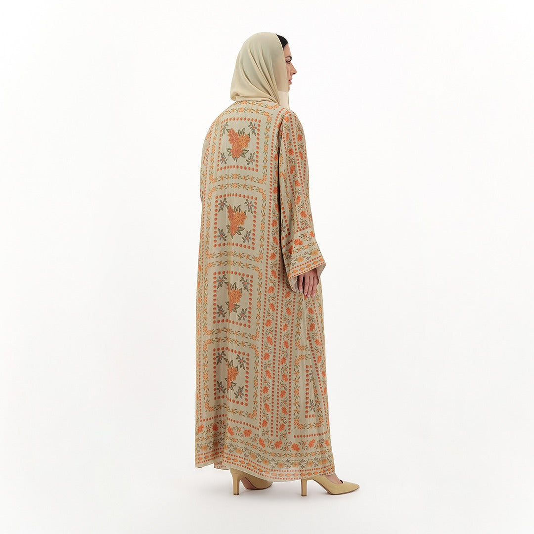 Amber Bloom Abaya