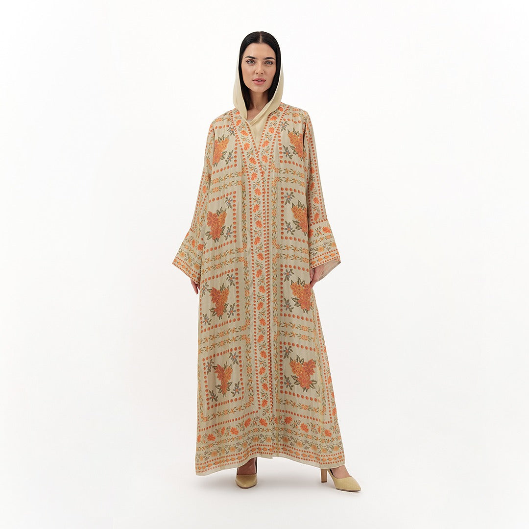 Amber Bloom Abaya