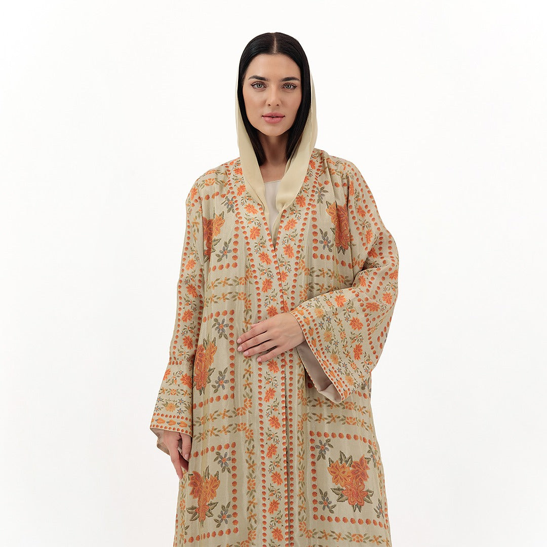 Amber Bloom Abaya